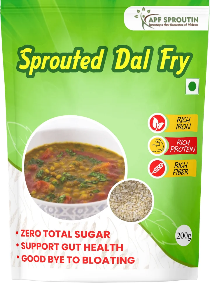 Sprouted Dal Fry